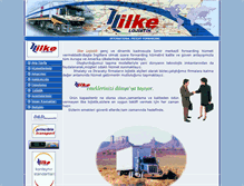 Tablet Screenshot of ilkelojistik.com